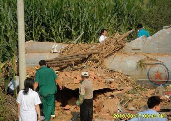 辽宁坠机事件查明 朝鲜军机机械故障误入中国