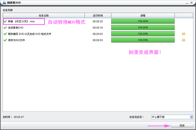 数码相机拍摄的mov影片能否刻录dvd视频光盘？