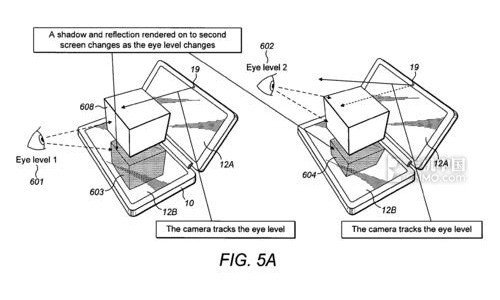 3D双屏虚拟操控 诺基亚绝妙新专利曝光