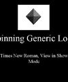 转动的商标SPINNINGGENERICLOGOPPT模板