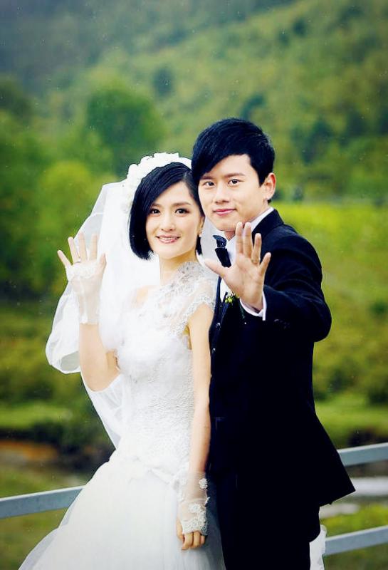 张杰谢娜结婚照片,相册
