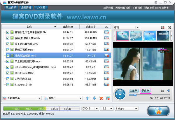 dvd刻录软件中文版