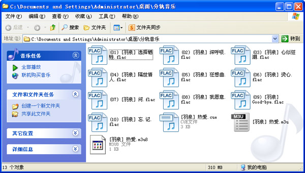 flac分轨软件