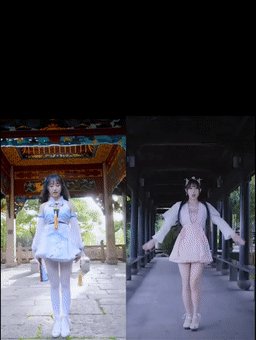 两视频左右拼接,并且在上方添加标题文字动画怎么制作|做视频的软件